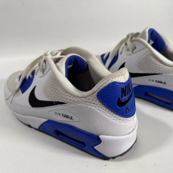 Nike Air Max 90 Spikeless Golf Shoes White Blue And Black Size 11 - Picture 8 of 16